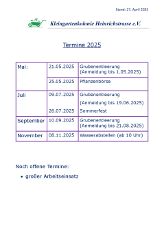 2025-04-27-Termine-Kolonie-2025